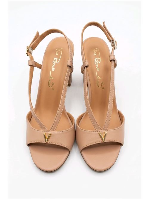 sandalo nude VIA ROMA 15 | 4660CARNE